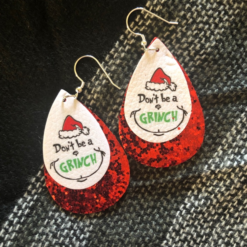 Don’t be a GRINCH earrings